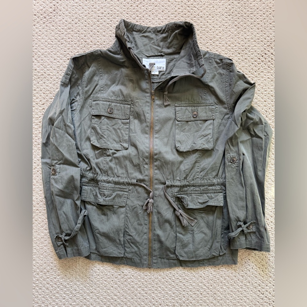 Bar III Khaki Utility Jacket
